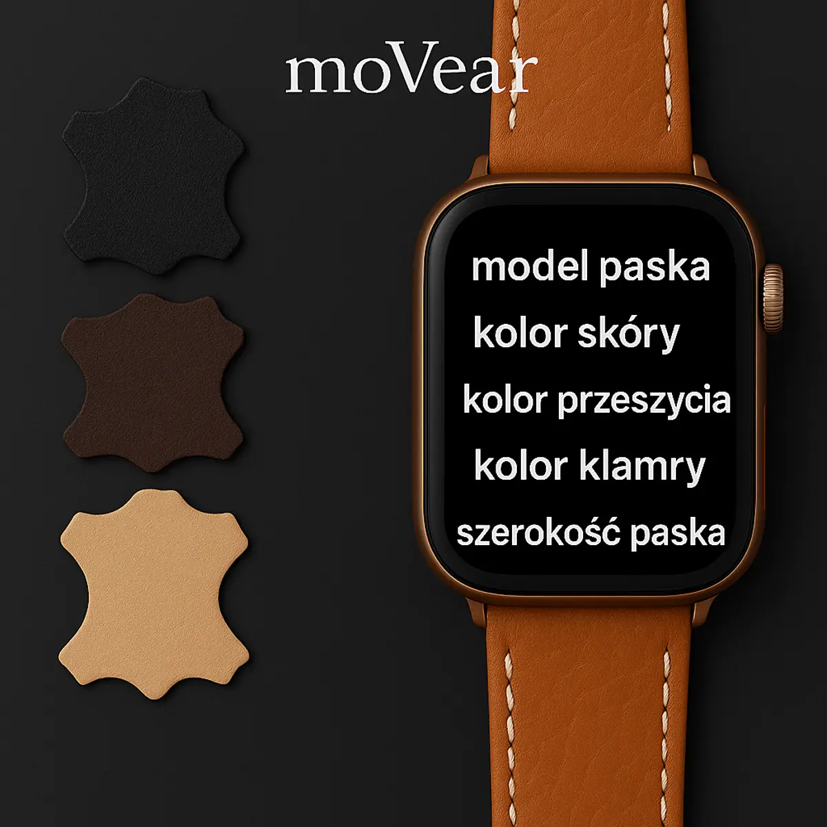 Konfigurator Pasków do Zegarków – Personalizuj Apple Watch, Samsung Galaxy Watch, Garmin i Więcej