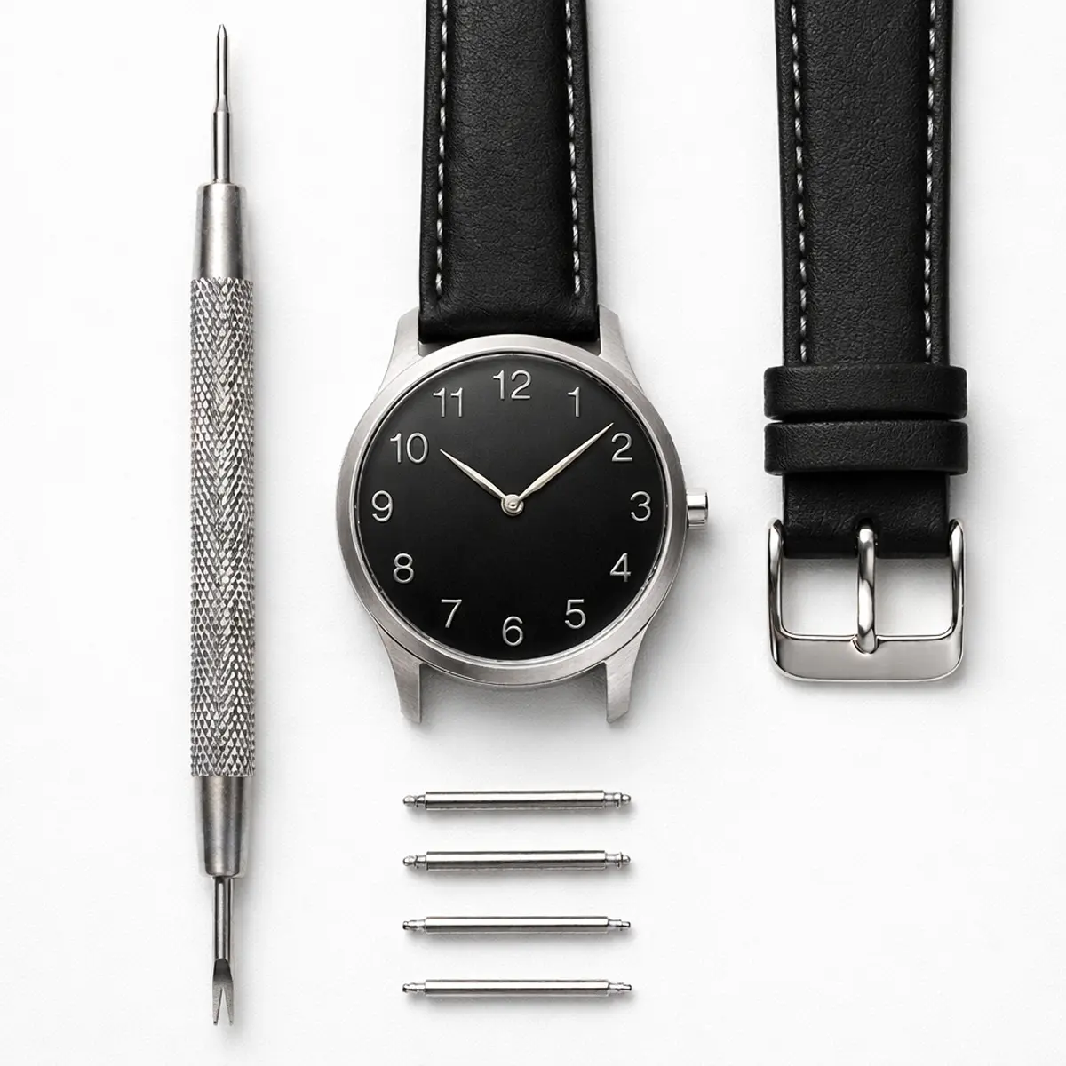 Bezpieczna wymiana paska w zegarku: teleskopy (spring bars), błędy i porady